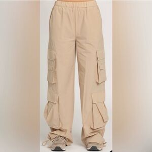 Gold Hinge- Women's Tan Cargo Pants